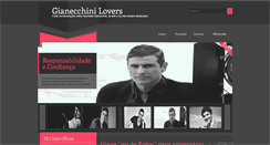 Desktop Screenshot of gianecchinilovers.blogspot.com