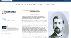 Desktop Screenshot of johnhenrywhitemission.blogspot.com