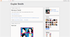 Desktop Screenshot of cuylersmithart.blogspot.com