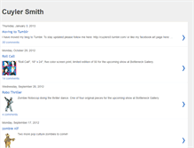 Tablet Screenshot of cuylersmithart.blogspot.com