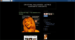 Desktop Screenshot of cristinasallesses.blogspot.com