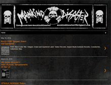 Tablet Screenshot of mankinddisaster.blogspot.com