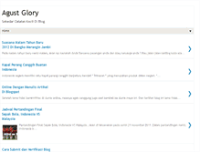 Tablet Screenshot of agustglory.blogspot.com