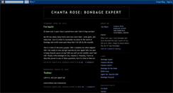 Desktop Screenshot of bondageexpert.blogspot.com