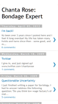 Mobile Screenshot of bondageexpert.blogspot.com