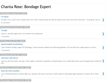 Tablet Screenshot of bondageexpert.blogspot.com