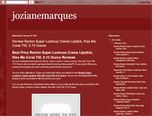 Tablet Screenshot of jozianemarques.blogspot.com