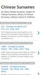 Mobile Screenshot of chinesesurnames.blogspot.com