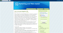 Desktop Screenshot of marketing-webmasters.blogspot.com