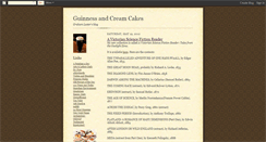 Desktop Screenshot of guinnessandcreamcakes.blogspot.com