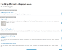 Tablet Screenshot of hosting4domain.blogspot.com