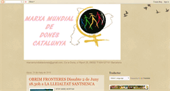 Desktop Screenshot of marxamundialdedones.blogspot.com