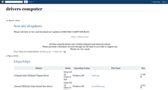 Desktop Screenshot of drivers-computer.blogspot.com