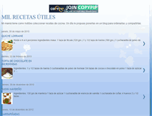Tablet Screenshot of milrecetasutiles.blogspot.com