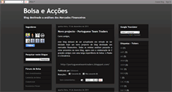 Desktop Screenshot of bolsaeaccoes.blogspot.com