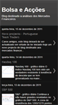 Mobile Screenshot of bolsaeaccoes.blogspot.com