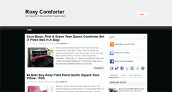 Desktop Screenshot of discountroxycomforter.blogspot.com