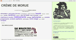 Desktop Screenshot of cremedemorue.blogspot.com