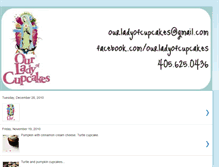 Tablet Screenshot of ourladyofcupcakes.blogspot.com