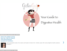 Tablet Screenshot of gastrogirl.blogspot.com