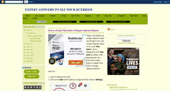 Desktop Screenshot of expertanswer.blogspot.com