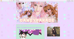 Desktop Screenshot of candyparade.blogspot.com