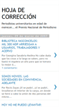 Mobile Screenshot of hojadecorreccion.blogspot.com