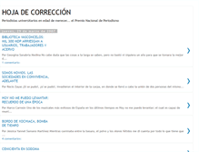 Tablet Screenshot of hojadecorreccion.blogspot.com