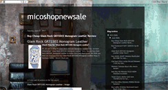 Desktop Screenshot of micoshopnewsale.blogspot.com