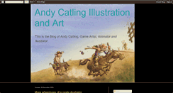 Desktop Screenshot of andycatlingillustration.blogspot.com