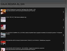 Tablet Screenshot of caxanegraldia.blogspot.com