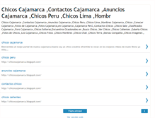 Tablet Screenshot of chicoscajamarca.blogspot.com