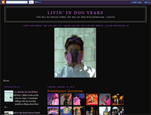 Tablet Screenshot of livinindogyears.blogspot.com