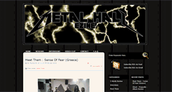 Desktop Screenshot of metalhall.blogspot.com