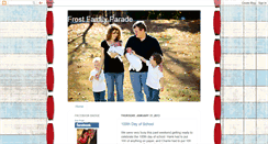 Desktop Screenshot of frostfamilyparade.blogspot.com