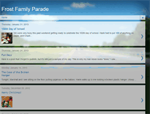 Tablet Screenshot of frostfamilyparade.blogspot.com