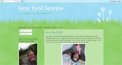 Desktop Screenshot of grayeyedscorpio.blogspot.com