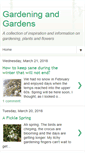 Mobile Screenshot of gardeningandgardens.blogspot.com