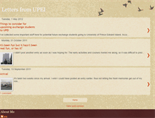 Tablet Screenshot of lettersfromupei.blogspot.com