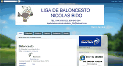 Desktop Screenshot of liganicolasbido.blogspot.com