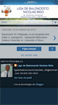 Mobile Screenshot of liganicolasbido.blogspot.com