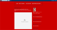 Desktop Screenshot of myreturnkickindepression.blogspot.com
