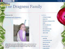 Tablet Screenshot of dragnessfamily.blogspot.com