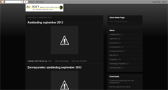 Desktop Screenshot of allicht-nieuws.blogspot.com