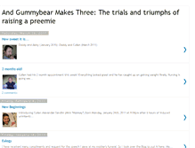 Tablet Screenshot of andgummybearmakesthree.blogspot.com