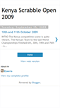 Mobile Screenshot of kenyascrabbleopen.blogspot.com