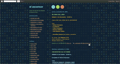 Desktop Screenshot of elascensor.blogspot.com