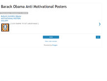 Tablet Screenshot of barackobamafunny.blogspot.com