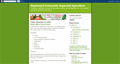 Desktop Screenshot of maplewoodcsa.blogspot.com