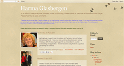 Desktop Screenshot of harmaglasbergen.blogspot.com